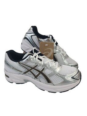 NEW Asics Gel-1130 GS Kids Running Shoes White/Clay Canyon Size 7